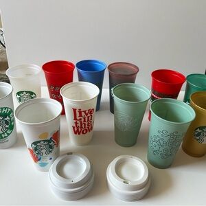 Starbucks Vibrant Reusable Cup Collection